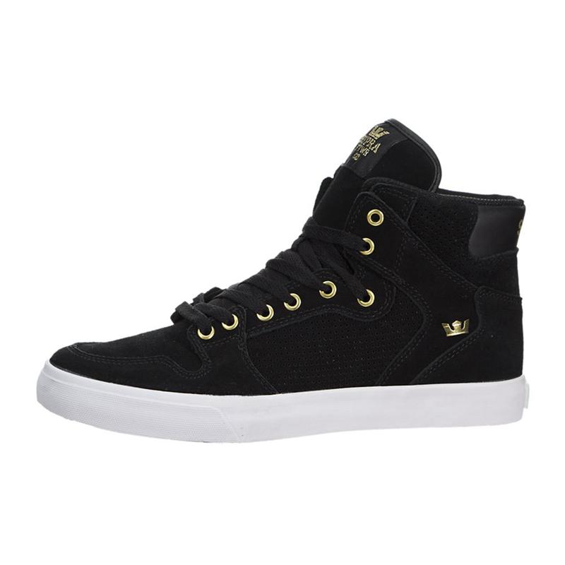 Supra VAIDER Sneaker High Damen Schwarz Lagerverkauf IJVEW8205